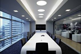 简约风会议室3d模型天花板吊顶图片