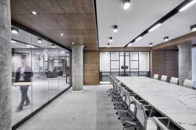 会议室装修二级吊顶效果图