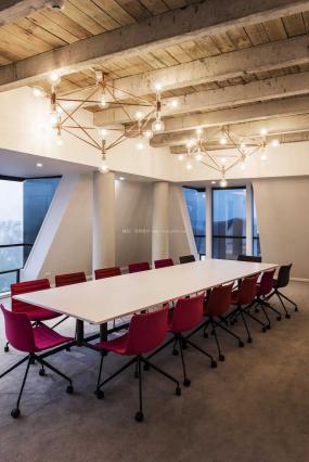 2018公司会议室吊顶造型设计效果图片