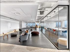 会议室铝扣板集成吊顶效果图