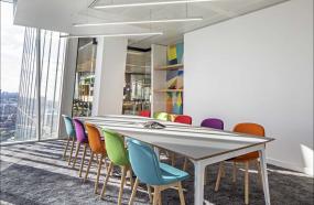 会议室室内顶面吊顶装修效果图