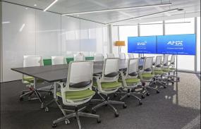 简约公司会议室天花板吊顶图片