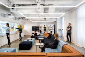 多功能会议室室内装饰设计效果图