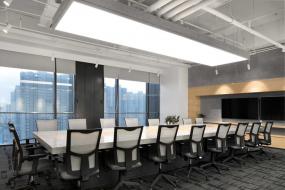 公司多功能会议室现代室内装修效果图片欣赏