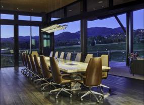 创意写字会议室吊灯楼装修效果图片