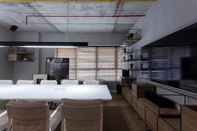 多功能办公会议室装修效果图