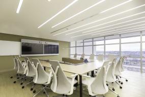 会议室布置水晶吊灯图片