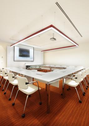 简约会议室图片