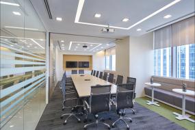 现代会议室装饰设计效果图