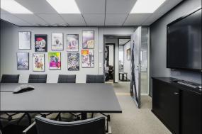 2018小会议室背景墙装修效果图