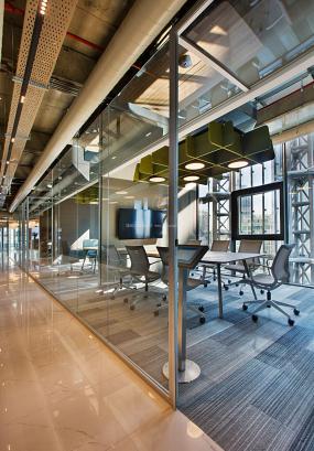 小型酒店会议室背景墙装修图片