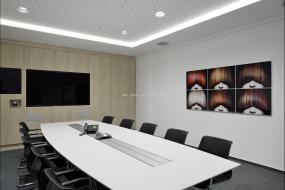 会议室背景墙设计效果图