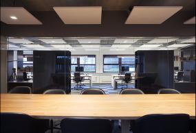 小公司会议室背景墙设计效果图片