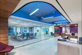 会议室背景墙装修图