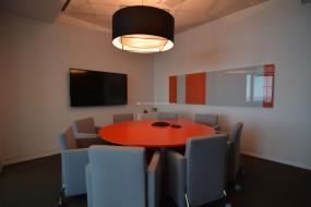 会议室背景墙装饰装修效果图片