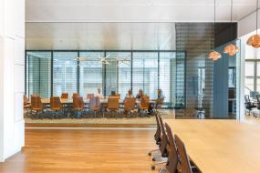 豪华大型会议室背景墙效果图欣赏