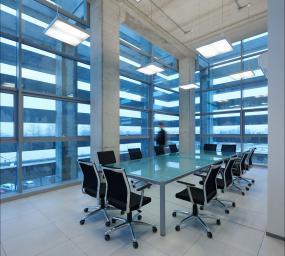 小型酒店会议室背景墙装修设计图