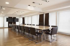 中式风格会议室背景墙效果图