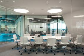 公司会议室背景墙设计效果图