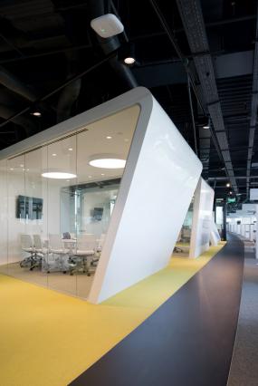 公司会议室背景墙画装修效果图片