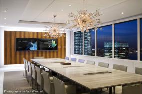 工装会议室布置效果图