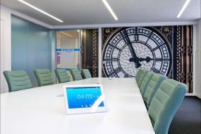 公司会议室室内布置设计效果图