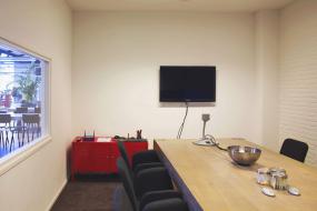 会议室现场靠背椅布置装修效果图片