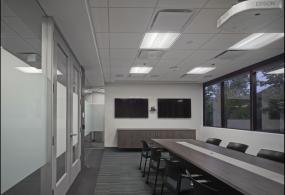 精致现代风格小型会议室布置效果图欣赏