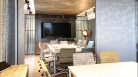 现代公司会议室布置效果图欣赏