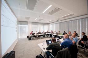 写字楼会议室筒灯装修效果图片