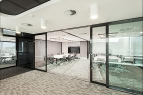 小型会议室艺术灯具装修效果图片