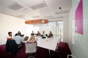 欧式会议室落地灯装修效果图片