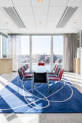 大型会议室布置图