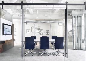 现代简单会议室装修效果图片