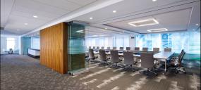 现代简约会议室设计效果图