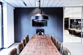 现代会议室盆栽植物装修效果图片