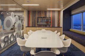 简约风会议室3d模型地毯贴图图片