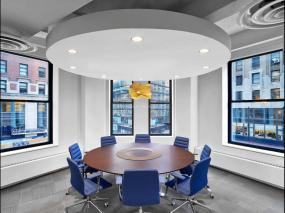 现代简约会议室装修效果图
