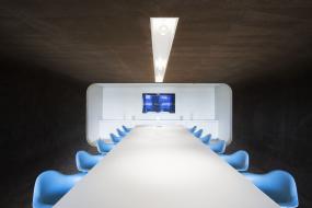 公司会议室卷帘设计图片