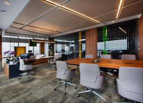 现代老板办公室装饰设计效果图