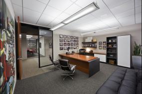 简约式公司总经理办公室装修效果图