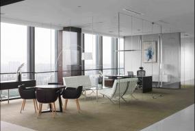 经理办公室简约室内装修设计效果图片