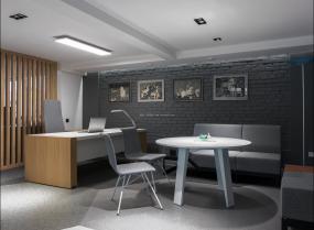 老板办公室简约室内装修图