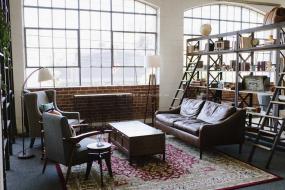 200平办公室布局效果图