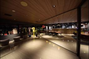 100平办公室摆放效果图大全