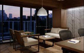 500平办公室效果图