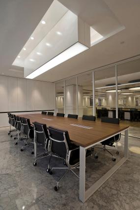 100平办公室设计效果图