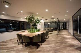 100平办公室装修设计图