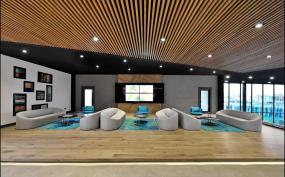 300平办公室平面分布