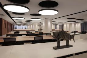 100平办公室简单布局